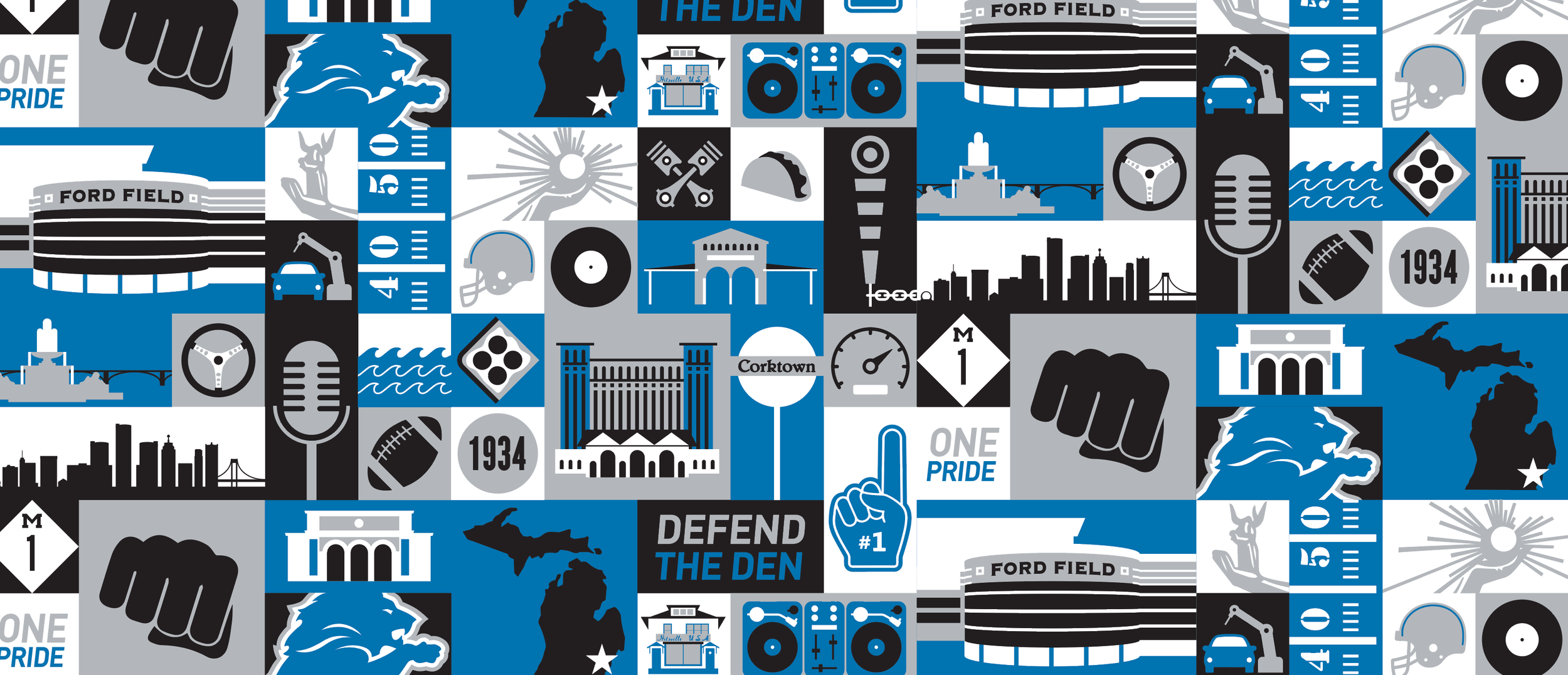 Detroit Lions — Engin Creative